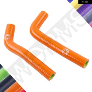 シリコン ラジエーター 冷却液 ホース チューブ キット ヤマハ YFZ450 YFZ 450 2004-2013 2005-12 - Orange