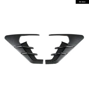 サイドカメラ ターンカバー 防水 サイドカメラ インジケーター カバー 安定したパフォーマンスのスポーティカー - Carbon fiber pattern