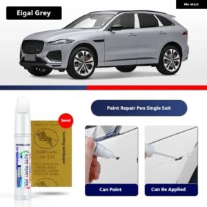 FORJAGUAR F-PACE ペイントペン用品 アクセサリー ペイントスクラッチ修復 スクラッチリムーバーペイントリペアセット - Eigal Grey