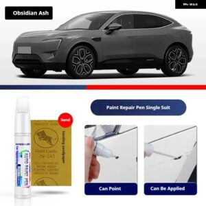 AVATR 11 ペイントペン用品 アクセサリー ペイントスクラッチ修復 スクラッチリムーバーペイントリペアセット - Obsidian Ash