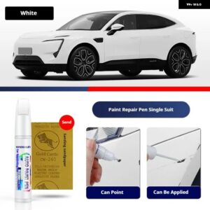 AVATR 11 ペイントペン用品 アクセサリー ペイントスクラッチ修復 スクラッチリムーバーペイントリペアセット - WHITE