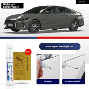 GAC EMPOW ペイントペン用品 アクセサリー ペイントスクラッチ修復 スクラッチリムーバーペイントリペアセット - High Light Green