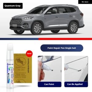 CHERY TIGGO 8 ペイントペン用品 アクセサリー ペイントスクラッチ修復 スクラッチリムーバーペイントリペアセット - Quantum Gray