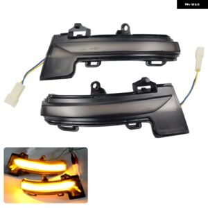 シュコダ オクタヴィア MK3 5E ダイナミック LED ウィンカー ウインカー ミラー フラッシャー ライト 2014-19 - Yellow