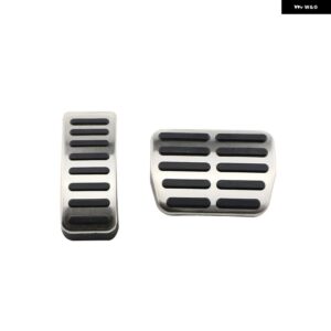 1セット ステンレス ガスブレーキ ペダル VW ビートル + カブリオ 1999-2010 VW フォックスシートイビサ 6K/6L/6J 1995- - AT 2 Pieces