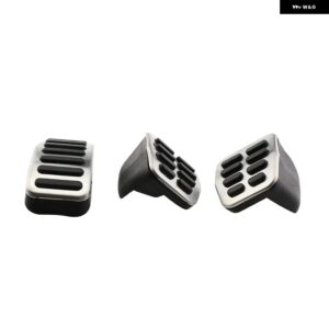 1セット ステンレス ガスブレーキ ペダル VW ビートル + カブリオ 1999-2010 VW フォックスシートイビサ 6K/6L/6J 1995- - MT 3 Pieces