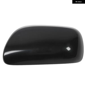 バックミラー ハウジング カバー ブラック UV サイドドア ウイング ミラー キャップヤリス 2006 2011 - Left