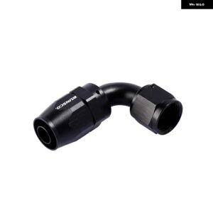 90 度ダブルスイベルシール AN ホースエンド フィッティングアルミアダプタオイル燃料 パイプ フィッティングエンド - AN4