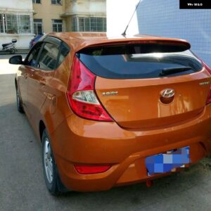VERNA スポイラー ハッチバック 2011-2015 ABS 素材 リア ウイング プライマーカラーリア スポイラー - Unpainted