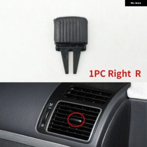 VW トゥーラン 2005-2015 フロント ダッシュボード A/C ベントパドルキット エアコン アウトレット ピックタブクリップ - 1PC Right R
