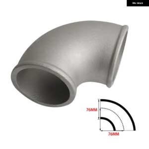 2.0インチ 51MM 2.5インチ 63MM 3.0インチ 76MM 鋳造エルボ パイプ 90 度インタークーラーターボタイトベンドアルミ - 3.0 Inch (76mm)