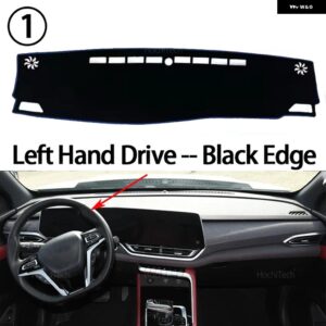 LDV MAXUS T90 MAX MG エクステンダー 2022-2024 ダッシュマットサンシェード 抗 UV カーペットカーアクセサリー ダッシュボード カバー - Left Hand Black