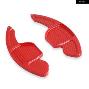 シート アルハンブラ アテカ レオン 5F FR タラッコ イビサ 6P キュプラ ST ステアリング ホイール DSG シフト パドル エクステンション ABS シフター - Carbon Red