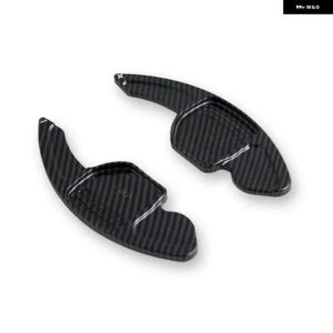 シート アルハンブラ アテカ レオン 5F FR タラッコ イビサ 6P キュプラ ST ステアリング ホイール DSG シフト パドル エクステンション ABS シフター - Carbon-Black