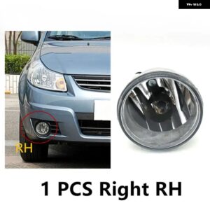 スズキ SX4 2007-2011 エリオ 2002 2003 2004 フロント バンパー フォグライト ランプ 電球 付き - 1 PCS Right RH