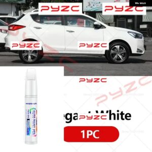 JAC S2 2015-2020 S2 ペイントタッチアップペンキット - スクラッチ修復車スクラッチリムーバー ブラシ付き DIY オートアクセサリー - Elegant White