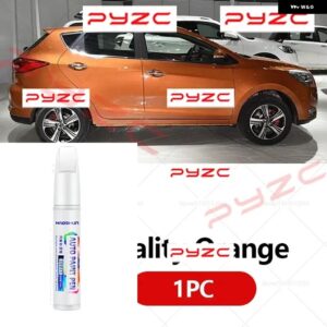 JAC S2 2015-2020 S2 ペイントタッチアップペンキット - スクラッチ修復車スクラッチリムーバー ブラシ付き DIY オートアクセサリー - Vitality Orange