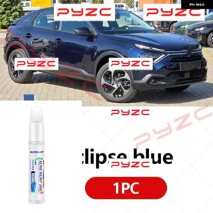 シトロエン C4 2004-2025 LC B7 E3 ペイントタッチアップペンキット - スクラッチ修復車スクラッチリムーバー ブラシ付き DIY オートアクセサリー - Eclipse blue