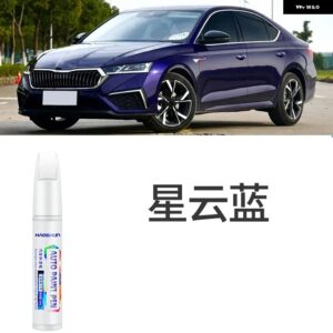 シュコダ オクタヴィア ペイント ペン クリスタル クリア ホワイト パール ホワイト オクタヴィア プロ アクセサリー - Nebula Blue