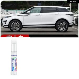 LAND ROVER EVOQUE カーペイントタッチアップペンキット - スクラッチリペアカースクラッチリムーバー ブラシ付き DIY オートアクセサリー - Fuji White