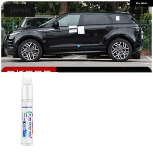 LAND ROVER EVOQUE カーペイントタッチアップペンキット - スクラッチリペアカースクラッチリムーバー ブラシ付き DIY オートアクセサリー - Santorini Black