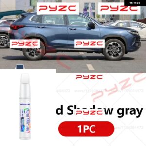 ペイントタッチアップペンキット - スクラッチ修復車スクラッチリムーバー ブラシ付き DIY オートアクセサリー CHERY EXEED LX 2021-2025 T1X - Cloud Shadow gray