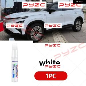 CHERY FX EV 2022-2025 T1X ペイントタッチアップペンキット - スクラッチ修復車スクラッチリムーバー ブラシ付き DIY オートアクセサリー - WHITE