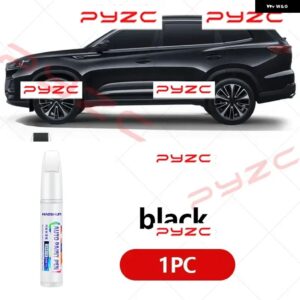 CHERY FX EV 2022-2025 T1X ペイントタッチアップペンキット - スクラッチ修復車スクラッチリムーバー ブラシ付き DIY オートアクセサリー - black