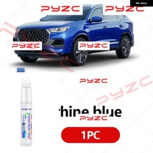CHIREY CHERY TIGGO 8 8 PRO 2018-2025 ペイントタッチアップペンキット - スクラッチ修復車スクラッチリムーバー ブラシ DIY アクセサリー付き - Rhine Blue
