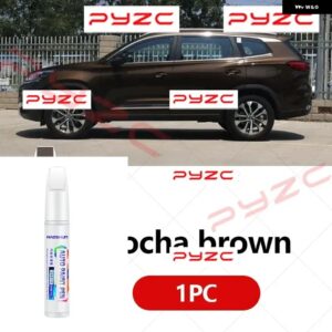 CHIREY CHERY TIGGO 8 8 PRO 2018-2025 ペイントタッチアップペンキット - スクラッチ修復車スクラッチリムーバー ブラシ DIY アクセサリー付き - Mocha Brown