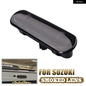 スズキ LED ブレーキライト リア 3RD サードブレーキカーゴライト ジムニー JB64 JB74 2019-2020 ブラック/クリスタルレ - Smoked
