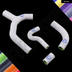 KTM 450 530 EXC EXC-R 2008-2011 シリコンクーラント ラジエーター Y ホース パイプ キット 2009 2010 - WHITE