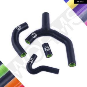 KTM 450 530 EXC EXC-R 2008-2011 シリコンクーラント ラジエーター Y ホース パイプ キット 2009 2010 - matt balck