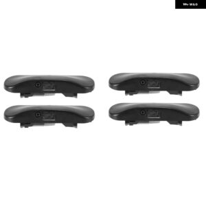 4X L R フロントガラス フロントガラス ウォッシャー ノズル スプレー ジェット 4G8955987A / 4G8955988A - A7 4G 2011-2017 加熱 - Black