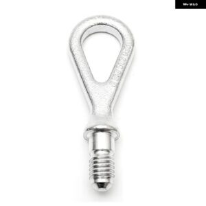 フロントバー牽引フックツールトレーラーヒッチA6 S6 A4 8E0805616D 8E0 805 616D - Silver