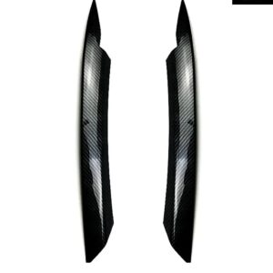 ヘッドライト アイブロウ トリム VW パサート B7 ヘッドライト アイブロウ トリム ストリップ車 外装 スタイリング 2010-2014 ABS - Carbon Fiber