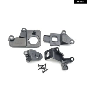 シトロエン C5 ヘッドライト リペアキット ブラケット リング プラスチック リペア黒アクセサリー 6212.F0 6212.F1 - 4pcs left