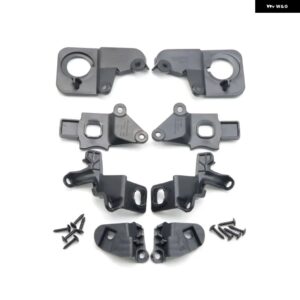 シトロエン C5 ヘッドライト リペアキット ブラケット リング プラスチック リペア黒アクセサリー 6212.F0 6212.F1 - 8pcs A pair