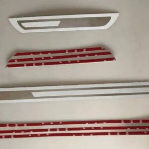 カーアクセサリー ステンレス サイドドア スカッフプレートドアシル スタイリング セアトレオンクプラ 2010-15 - 4PCS