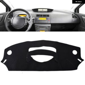 シトロエン C4 パラス C-キャトル 2004-2010 フロント ダッシュボード カバー カーペットセンター コンソール ダッシュ耐熱マットサンシールドパッド - Left Hand Drive