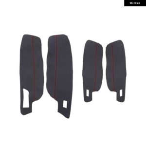 VW ゴルフ MK7 2014-18ドアハンドル パネル /センター コントロール アームレスト マイクロファイバーレザーカバー - RHD DoorArmrest B-r