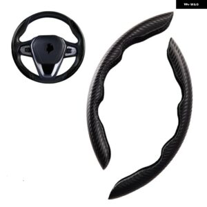 超薄型耐摩耗性滑り止めカーボンファッションシンプルな スタイル ステアリングホイール スリーブ全車両モデル - 8