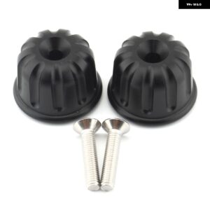 フロント ハンドルバー ハンドル グリップ バーエンド プラグキャップ トライアンフ ストリートツインカップ スクランブラー 1200XCスピード ツイン ボンネ - black