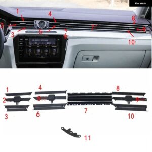 VW パサート B8 マゴタン CC 2018-2021 フロント ダッシュボード エア アウトレット 調整クリップコンディショナーピッカー - 1 PCS NO.10