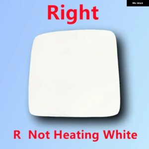 スズキ ジムニー 2007-2022 バックミラー ガラス加熱広角サイドミラー パーキング 補助 レンズ - R Not Heating White