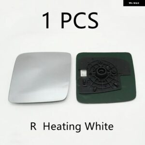 スズキ ジムニー 2007-2022 バックミラー ガラス加熱広角サイドミラー パーキング 補助 レンズ - R Heating White