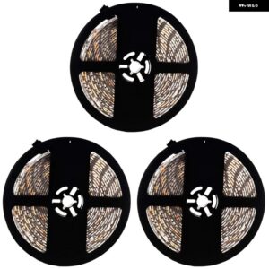 3X RGB 5M 5050 LED ストリップ ライト フレキシブル 300 LED SMD LED テープ 防水 エポキシ - As Shown 5m