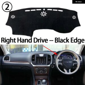 ダッシュボード カバー パッド クライスラー 300 300C LD ランチアテーマ 2011 2021 アクセサリー ダッシュボード サンシェード ANTO-UV カーペット - Right hand drive