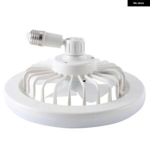 E27 天井ファン冷却電動ファンランプシャンデリアライトと コントロール ルーム家の装飾 - White