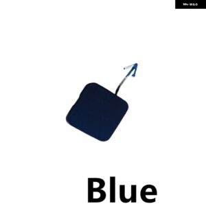 フロントリア バンパー 牽引アイキャップ牽引フックカバー 850714GA0A インフィニティ Q50 Q50L 2014-2018 - 1 PCS Rear Blue